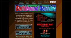 Desktop Screenshot of earthboundkaraoke.com